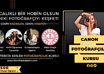 Canon Kursu Fiyatları – Erken Kayıtta %50 İndirim