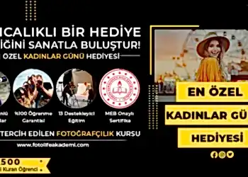 8 Mart Dünya Kadınlar Günü Fotoğrafçılık Kursu Kampanyası