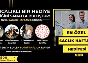 Sağlık Haftasında Fotoğrafçılık Kursu Kampanyası