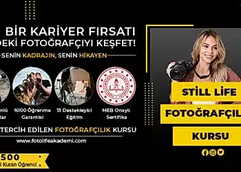 Still Life Kursu Fiyatları – Erken Kayıtta %50 İndirim