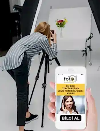 ürün fotoğrafçılığı kursları